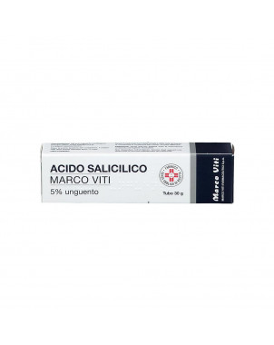 Ácido salicílico 5% pomada 30 g indicado para el tratamiento de psoriasis, acné vulgar, seborrea.