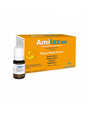 Amilax 600 10 flaconcini integratore alimentare utile come supporto per il sistema immunitario