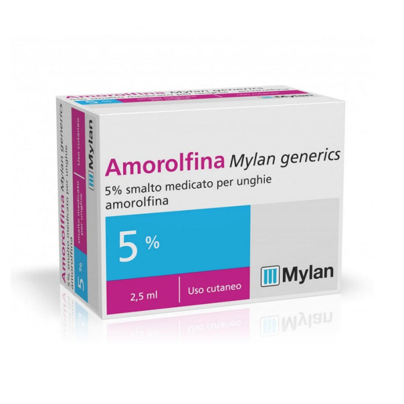 Amorolfina 5% smalto medicato per unghie 2,5 ml