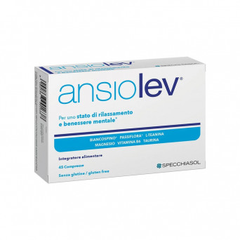 Ansiolev 45 compresse per uno stato di rilassamento e benessere mentale