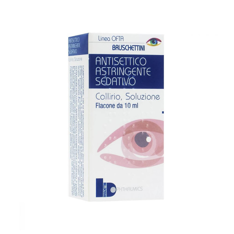 Antisettico astringente sedativo eye drops 10 ml