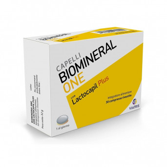 Biomineral one lactocapil plus 30 compresse integratore per capelli anticaduta