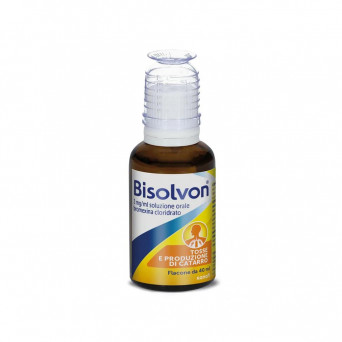 Bisolvon 2 mg/ml oral solution 40 ml cough and phlegm production