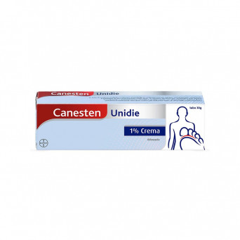 Canesten Unidie 1% cream 30 g indicated in the treatment of skin infections