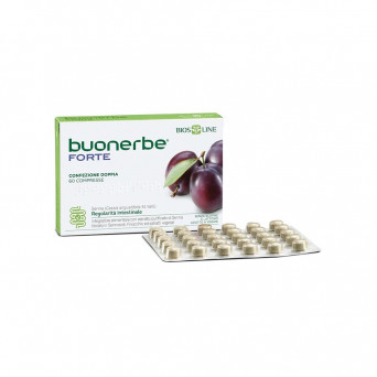 Buonerbe Forte 60 compresse integratore alimentare regolarità intestinale