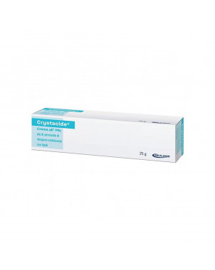 Crystacide 1% cream 25 g indicated in the treatment of superficial skin infections