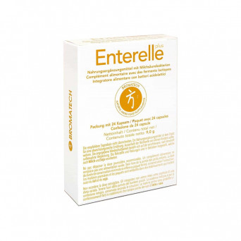 Enterelle plus 24 capsule utile per favorire l'equilibrio della flora batterica intestinale