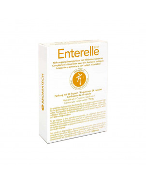 Enterelle plus 24 capsule utile per favorire l'equilibrio della flora batterica intestinale