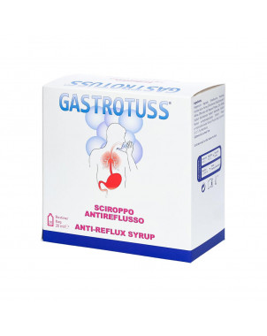 Gastrotuss 25 sachets anti-reflux syrup Indicated for the reduction of symptoms caused by gastroesophageal reflux