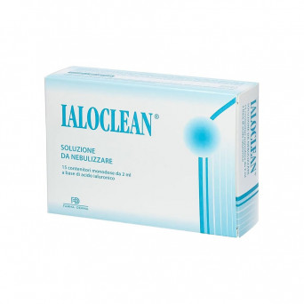 Ialoclean nebulizing solution 15 vials indicated as an adjuvant for respiratory tract conditions