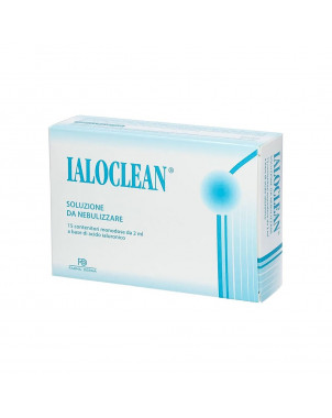 Ialoclean nebulizing solution 15 vials indicated as an adjuvant for respiratory tract conditions