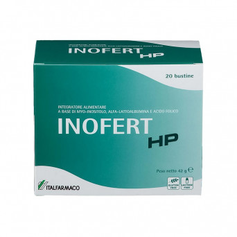 Inofert HP 20 bustine indicato per favorire l'iperstimolazione ovarica