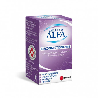 Collirio Alfa Decongestionante 10 ml solution