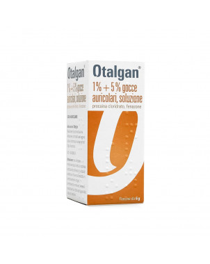 OTALGAN 1%+ 5% ear drops, solution 6 g