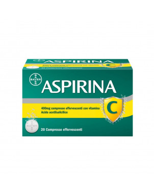 Aspirina C 400 mg 20 Brausetabletten