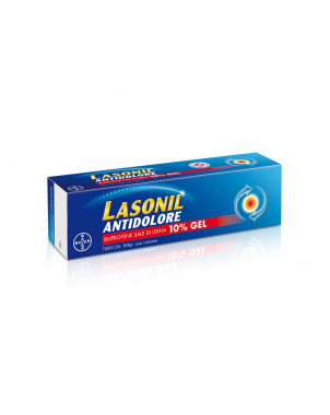 Lasonil anti-pain 10% gel 50 g indicated for the local treatment of bruises, sprains, myalgia.