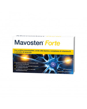 Mavosten Forte 60 tablets promotes a healthy nervous system and counteracts localized states of tension