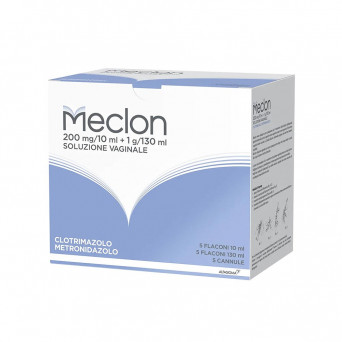 Meclon vaginal solution indicated in case of vaginal infections of various nature