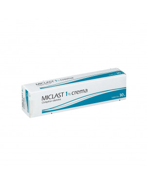 Miclast 1% cream 30 g indicated in the treatment of skin mycosis caused by sensitive fungi