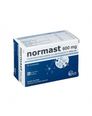 Normast 600 mg 60 comprimidos favorece el control de la reactividad fisiológica del tejido nervioso