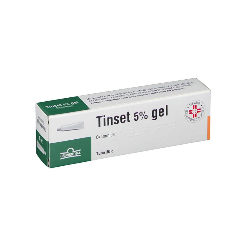 Tinset 5% 30 g Gel in der Tube