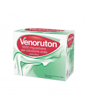 Venoruton 1000 mg sospensione orale 30 bustine indicato per favorire la microcircolazione della gambe