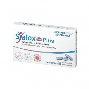 Syalox 300 plus 30 compresse indicato per mantenere le caratteristiche strutturali e funzionali dei tessuti