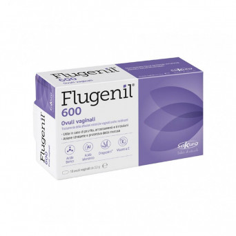 Flugenil 600 - 10 vaginal ovules treatment of vaginal mycotic infections, even recurrent ones