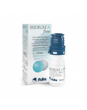 Iridium A free 10 ml useful for the protection of the cornea of ​​the eye