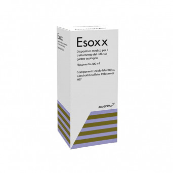 Esoxx Jarabe 200 ml dispositivo médico para el tratamiento del reflujo gastroesofágico