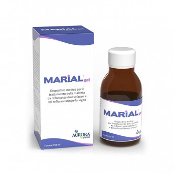 Marial gel per il trattamento della malattia da reflusso gastroesofageo e del reflusso laringo-faringeo