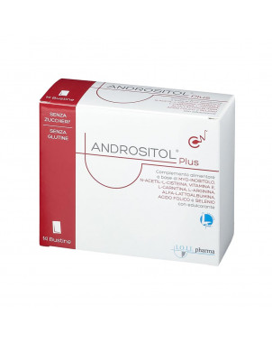 Andrositol Plus 14 sachets food supplement indicated to promote normal spermatogenesis