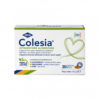 Colesia indicated to support lipid metabolism and maintain normal blood circulation.