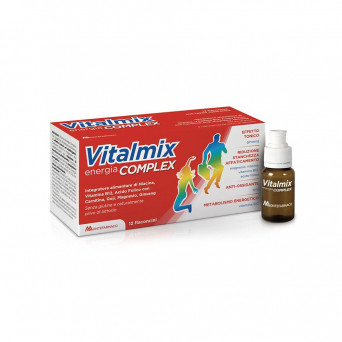 Vitalmix complex 12 vials food supplement useful in case of physical tiredness