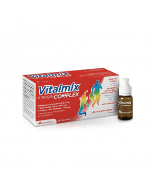 Vitalmix complex 12 vials food supplement useful in case of physical tiredness