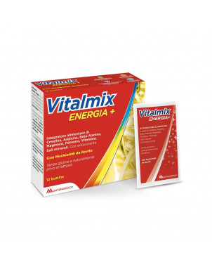 Vitalmix Energia+ 12 bustine integratore alimentare utile per sportivi o per chi vive periodi intensi