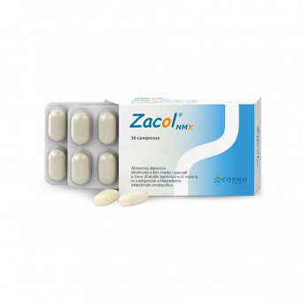 Zacol nmx 30 compresse alimento dietetico indicato per riequilibrare i disturbi intestinali