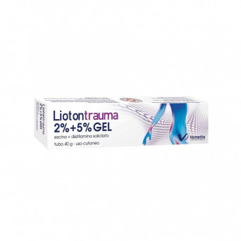 Liotontrauma gel 40 g medicine used in the treatment of minor traumatology