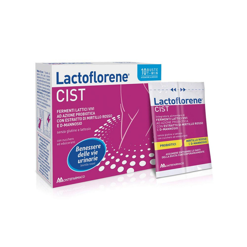 Lactoflorene Cist 10 envelopes