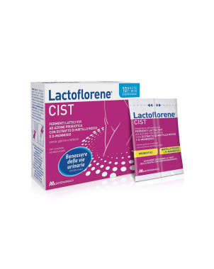 Lactoflorene Cist 10 sachets food supplement useful to contribute to the well-being of the urinary tract