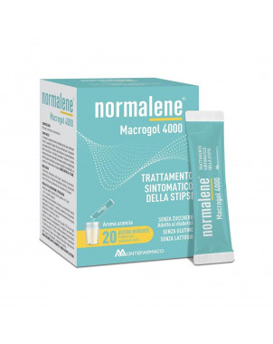 Normalene Macrogol 4000 20 sachets useful for the treatment of constipation in adults and children