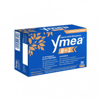 Ymea 8 in 1 30 tablets food supplement indicated for the most common menopause disorders