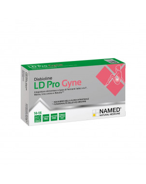 Disbioline LD Pro Gyne 14 capsule + 14 compresse equilibrio della flora intestinale e funzionalità delle vie urinarie