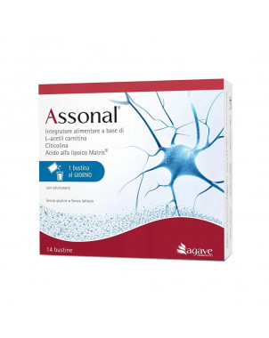 Assonal 14 sachets food supplement that contributes to the normal functioning of the nervous system