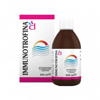 Immunotropin D liquid 200 ml supplement for the immune system, reduces tiredness and fatigue.