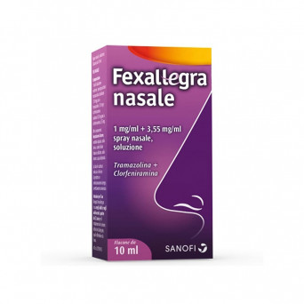 Fexallegra spray nasal 10 ml alivio rápido de la rinitis alérgica.