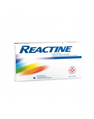 Reactine 6 prolonged release tablets indicated for seasonal allergic rhinitis