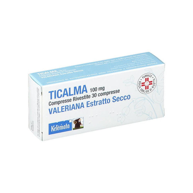 Ticalma 100 mg 30 compresse