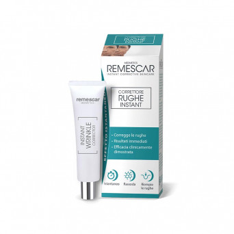 Remescar Instant Wrinkle Corrector 8ml corrects wrinkles around the eyes with immediate results.