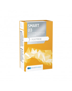 Smart D3 Matrix gocce 15 ml integratore alimentare a base di vitamina D3 e Immunofos